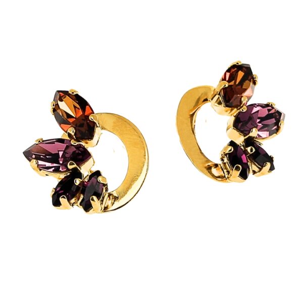 Boucles Luna *Aubergine
