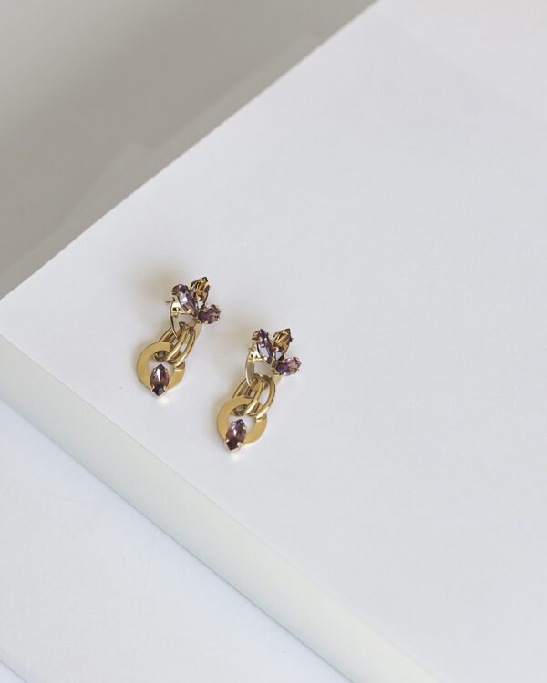 Boucles Soléa *Aubergine – Image 2