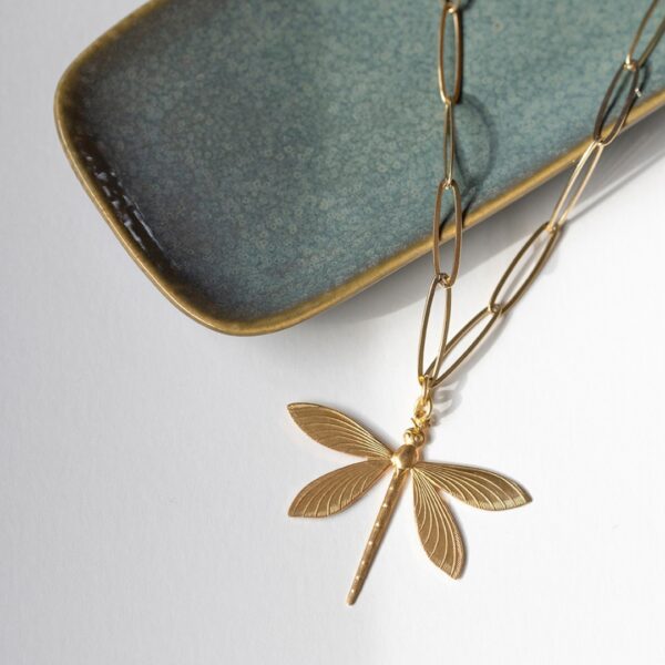 Collier Libellule Long