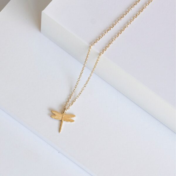 Collier Libellule Ras de cou