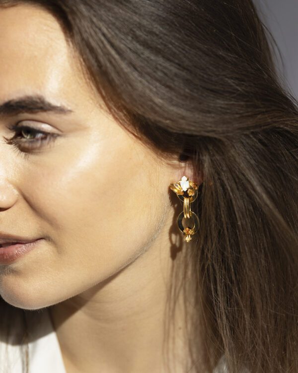 Boucles Soléa *Beige – Image 2