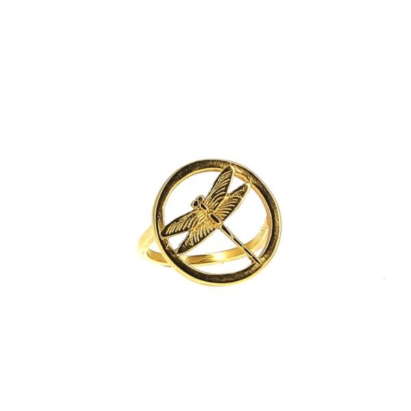 Bague Libellule *Plaqué or