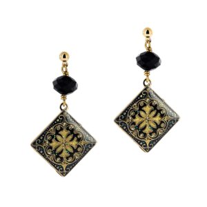 Boucles Art déco *Carré