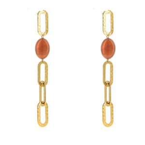 Boucles Corinne Big *Pierre de lune