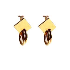 Boucles Elina *lisse Plaqué or