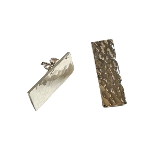 Boucles Elsa *Martelée argent
