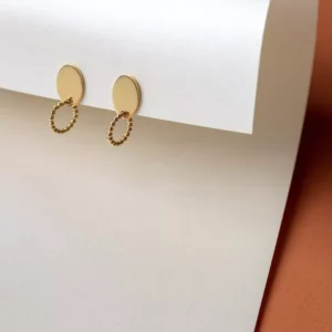 Boucles Lea *lisse Plaqué or
