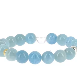 Bracelet Lithothérapie *Aigue marine