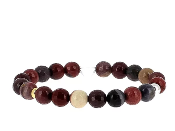 Bracelet Lithothérapie *Mookaite rouge