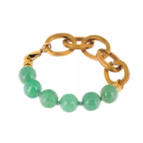 Bracelet Maillons *Aventurine