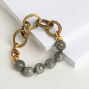 Bracelet Maillons *Labradorite