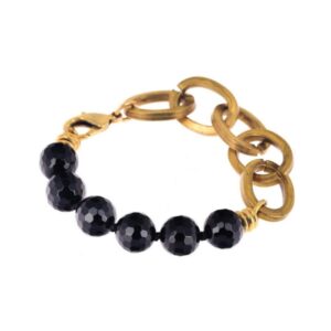 Bracelet Maillons *Onyx