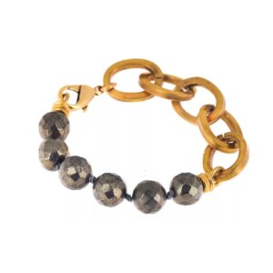Bracelet Maillons *Pyrite