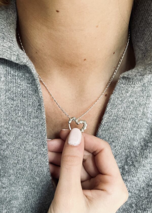 Collier Coeur *Argent – Image 2
