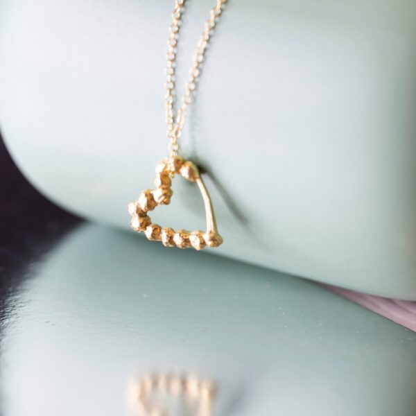Collier Coeur *Plaqué or – Image 5