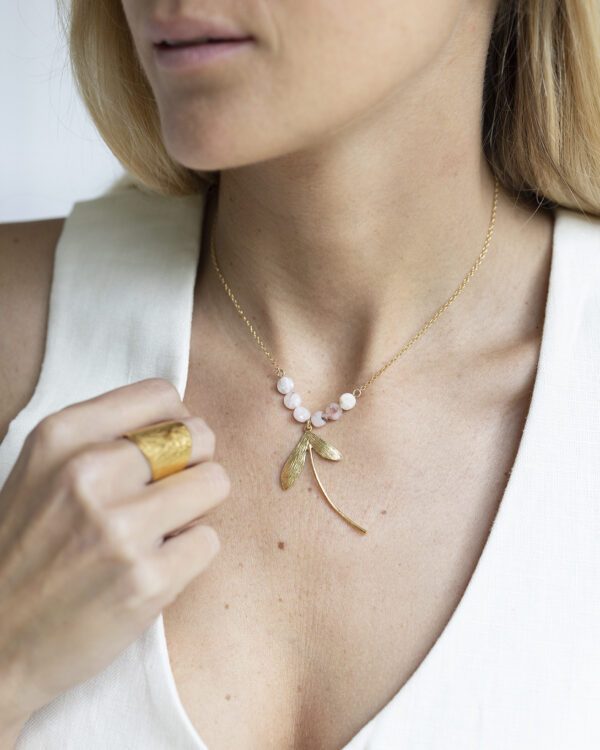 Collier Fly *Rose