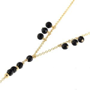 Collier Rosetta *Onyx