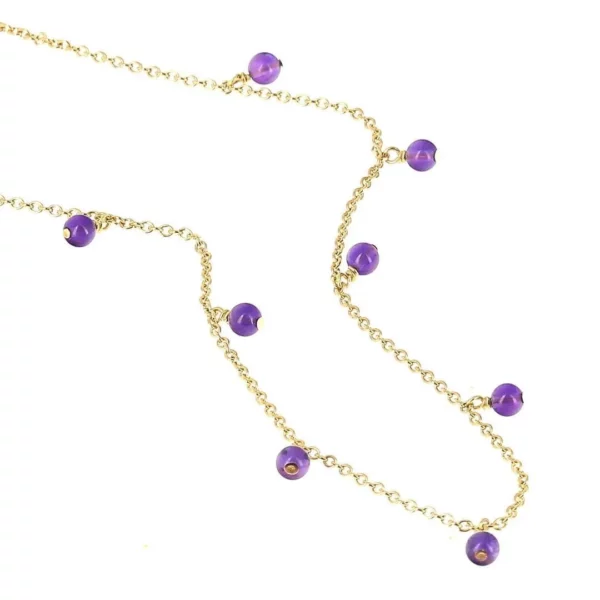 Collier Rosie *Améthyste