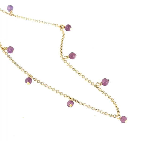 Collier Rosie *Lépidolite