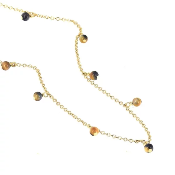 Collier Rosie *Oeil de tigre